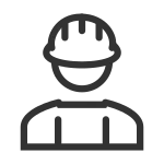 Construction Worker SVG Icon
